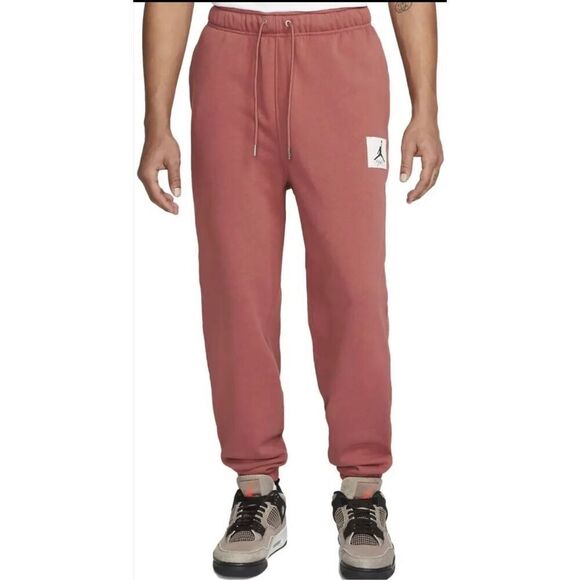 NWT Men’s M - Nike Air Jordan Essential Pants Mens Canyon Rust DA9812-691 - Picture 1 of 2